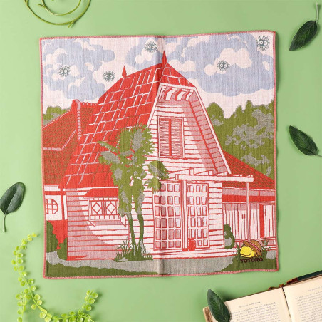 Outfits - Imabari Handkerchief Satsuki & Mei’s house 40x40 cm - My Neighbor Tot