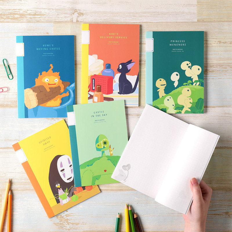 Carnet de notes B6 Knitting lesson - Spirited Away