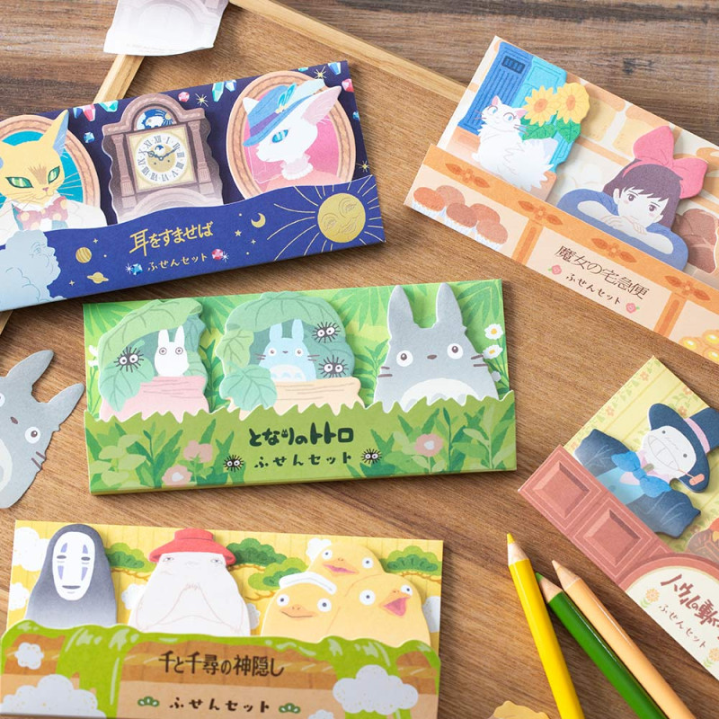 Small equipment - Memo Set Calcifer, Heen & Navet - Howl's Moving Castle