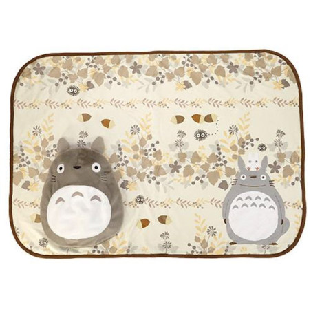 Household linen - Big Totoro Rolled Rolled blanket - My Neighbor Totoro