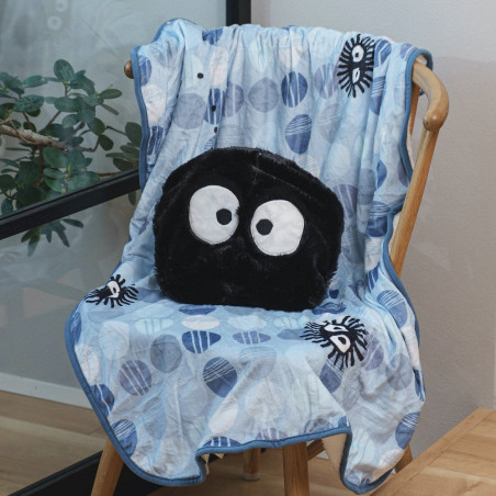 Household linen - Soot Sprite Rolled blanket - My Neighbor Totoro