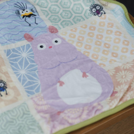 Household linen - Boh Mouse Rolled blanket - Spirited Away