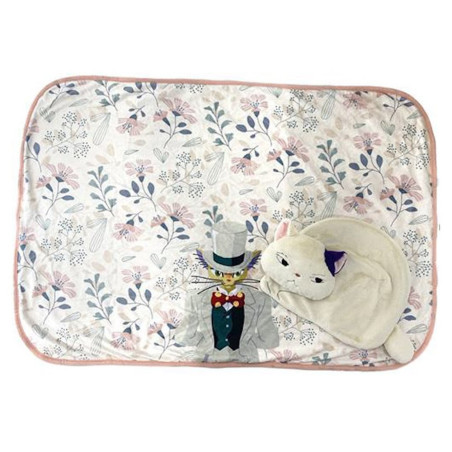 Linge de maison - Couverture coussin Muta - Le Royaume des chats