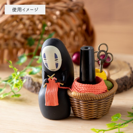 Boites à bijoux - Figurine pot à crayon No Face tricote - Le Voyage de Chihiro