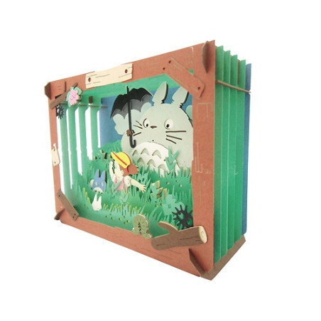 Arts and crafts - Paper Theater Totoro in the field - My Neighbor Totoro