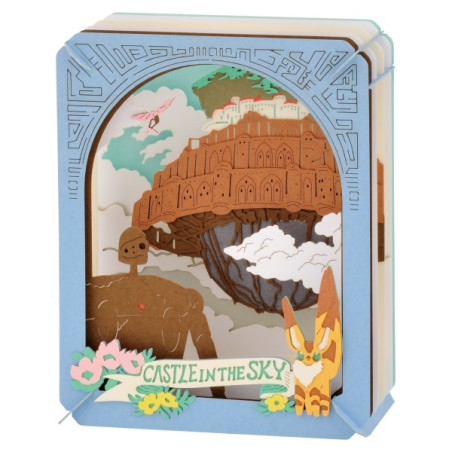 Arts and crafts - Paper Theater Series Behind the clouds - Castle in the Sky
