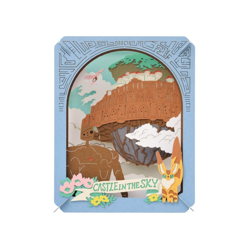 Paper Theaters - Paper Theater Series Behind the clouds - Castle in the Sky