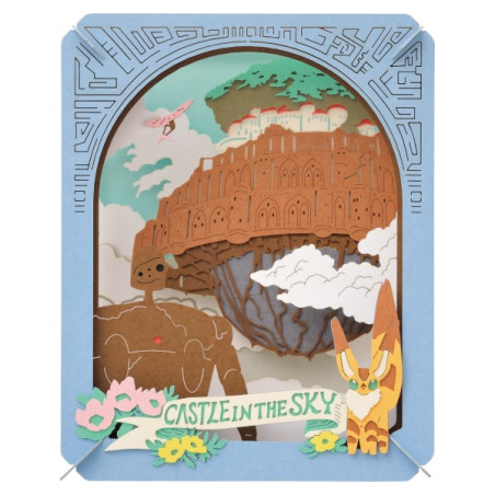 Arts and crafts - Paper Theater Series Behind the clouds - Castle in the Sky