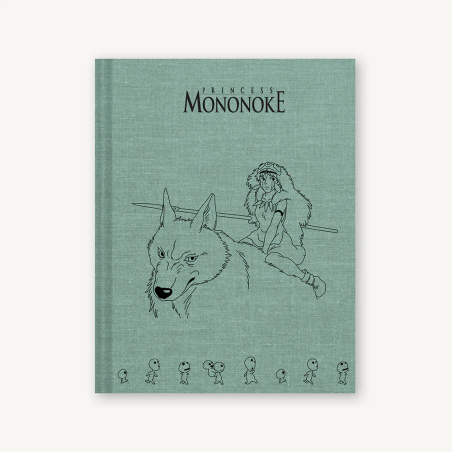 Notebooks and Notepads - San Cloth Sketchbook - Princess Mononoke