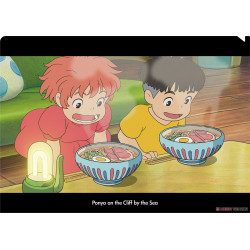 Carnet de notes Ponyo & Sosuke - Ponyo sur la falaise