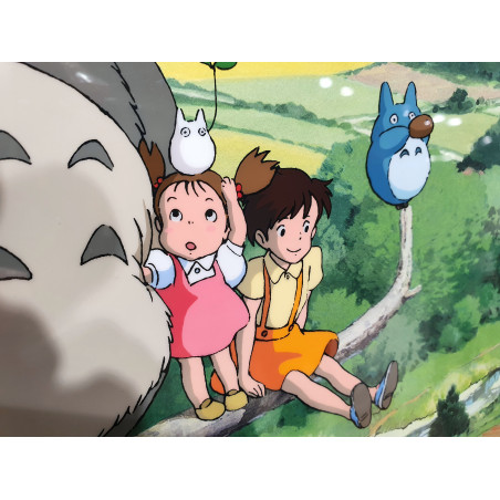 Cel Art - Studio Ghibli - CEL ART TOTORO ON A SUMMER DAY - STUDIO GHIBLI