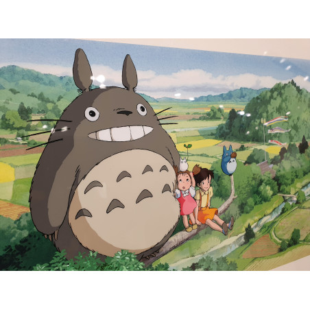 Cel Art - Studio Ghibli - CEL ART TOTORO ON A SUMMER DAY - STUDIO GHIBLI