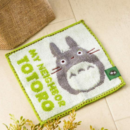 Linge de maison - Mini Serviette Mame Totoro Gris 15x15 cm - Mon Voisin Totoro