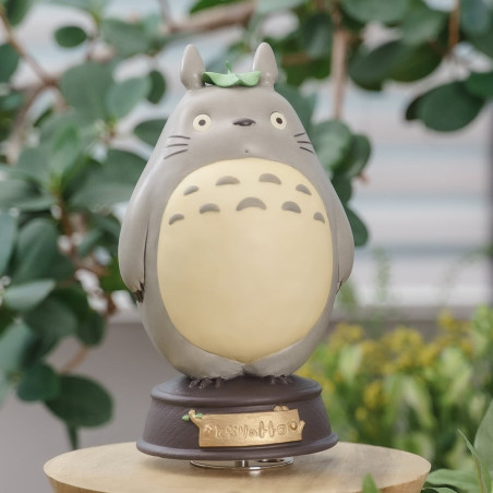 Music Boxes - Great Musical Statue Big Totoro Waiting - My Neighbor Tororo