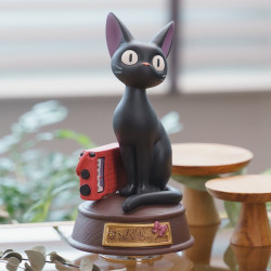 Cajas de música - Estatua musical grande de Jiji - Nicky, la aprendiz de bruja