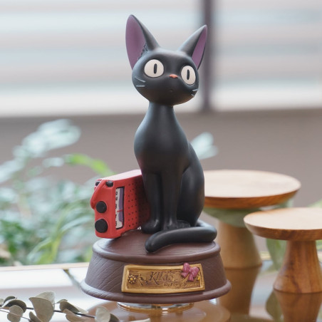 Boites à musiques - Grande Statue Musicale Jiji - Kiki la petite sorcière