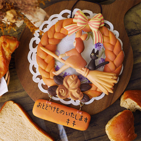 Décoration - Decoration Kiki and Jiji Bread Wreath - Kiki's Delivery Service