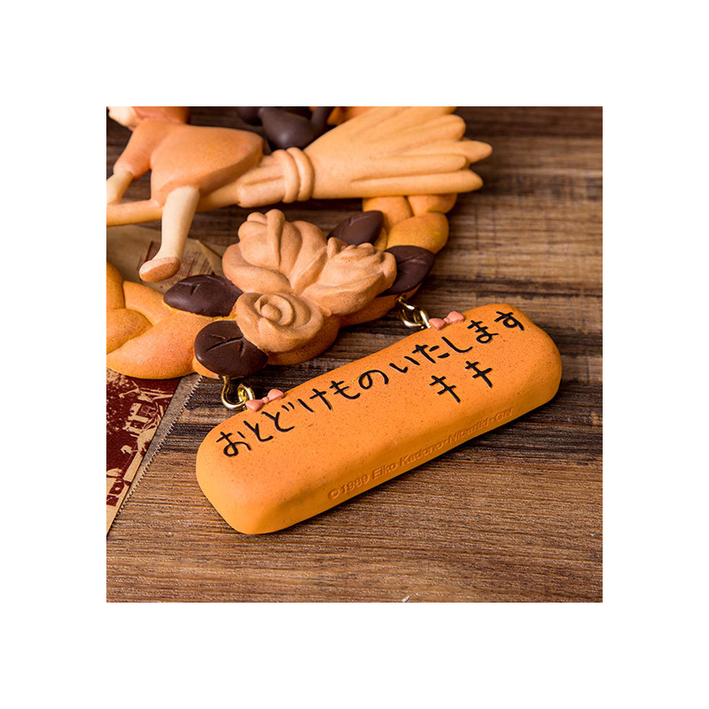 Décoration - Décoration Kiki et Jiji Couronne de pain - Kiki la petite sorcière