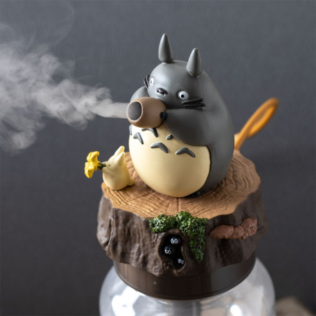 Accessoires - Humidificateur Totoro Gris joue de l'ocarina - Mon Voisin Totoro