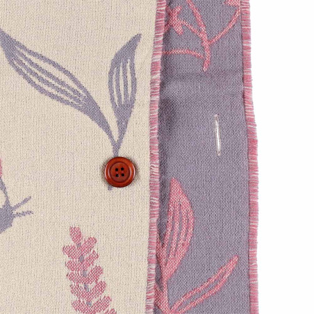 Textile - Étole rose Jiji - Kiki la petite sorcière