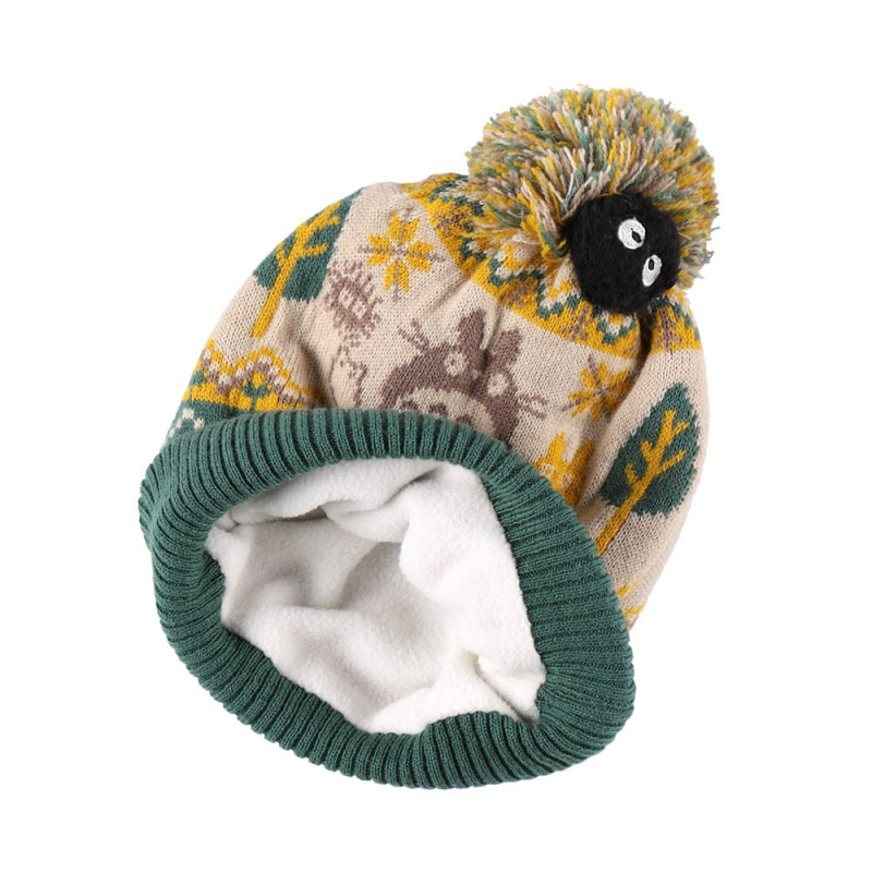 Textile - Bonnet à pompon Totoro & Noiraudes - Mon Voisin Totoro