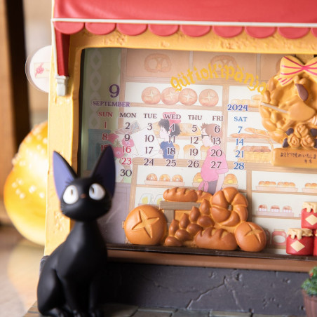 Décoration - Diorama Cadre Jiji Boulangerie - Kiki la petite sorcière