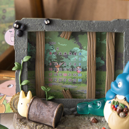 Décoration - Diorama Frame Totoro & Kusakabe House - My Neighbor Totoro