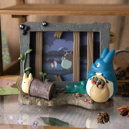 Décoration - Diorama Frame Totoro & Kusakabe House - My Neighbor Totoro