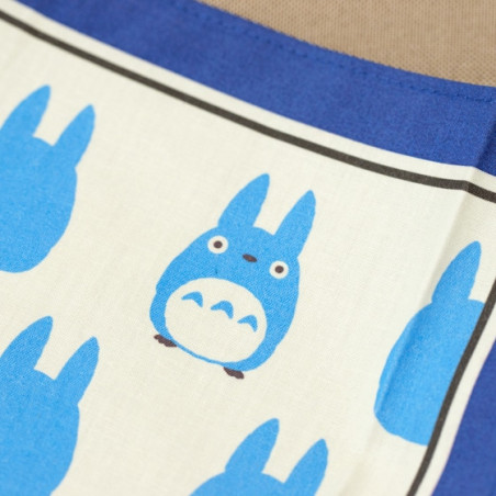 Textile - Mouchoir Silhouette Totoro Bleu 43 x 43 cm - Mon Voisin Totoro