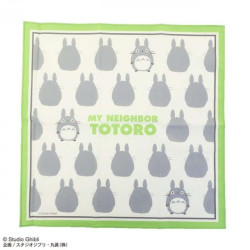 Textil - Pañuelo Silueta Totoro Gris 43 x 43 cm - Mon VoisinTotoro