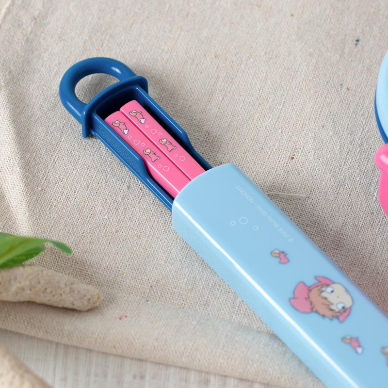 Palillos - Caja de palillos Ponyo en el mar de 16,5 cm - Ponyo en el acantilado