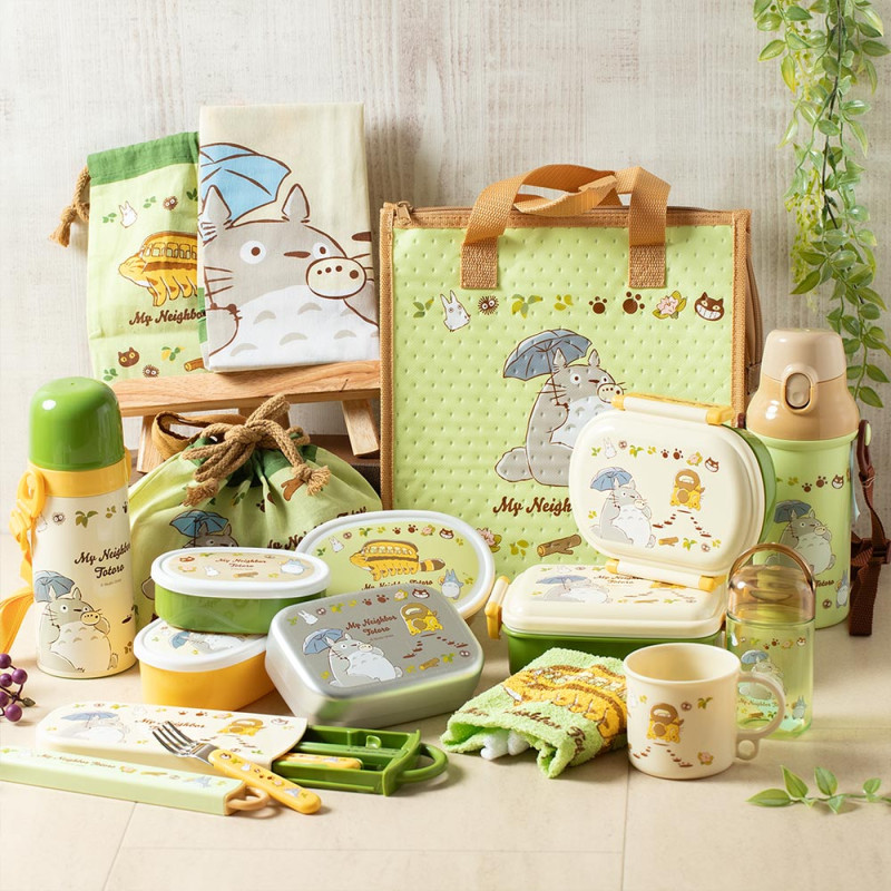 Palillos - Caja de palillos Totoro de 16,5 cm y Gatobus - Mi vecino Totoro