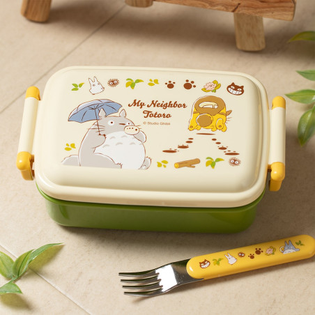 Bentos - Lunch box 2 locks Totoro & Catbus - My Neighbor Totoro