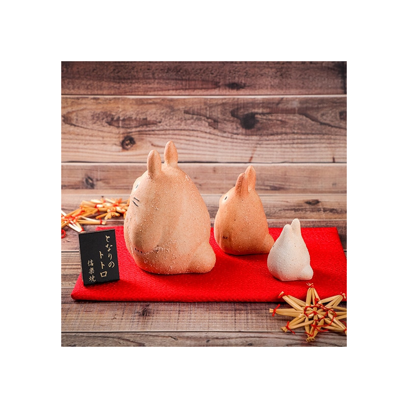 Estatuas - Tres estatuillas de Totoro Shigaraki - Mi vecino Totoro