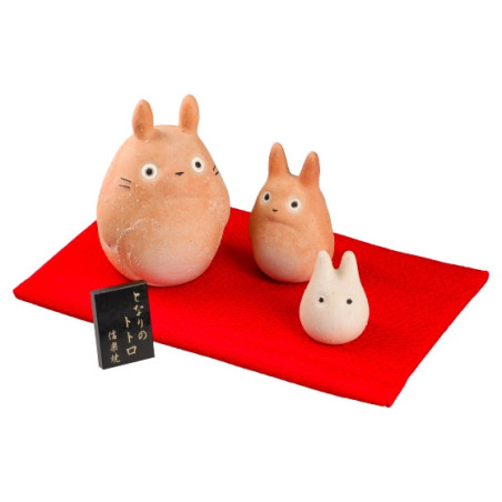 Statues - Trois Statuettes Totoro Shigaraki - Mon Voisin Totoro