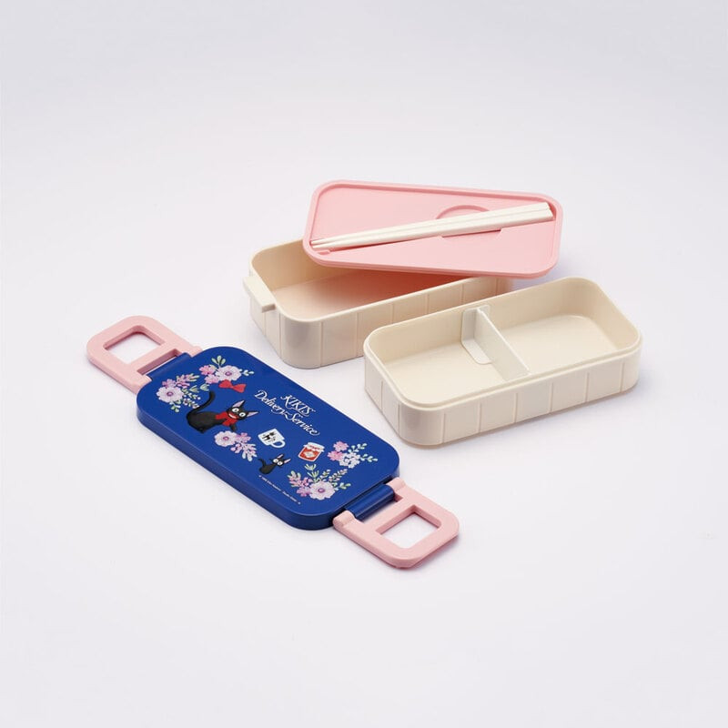 Bentos - Bento 2 niveaux Jiji Guirlande de fleurs - Kiki la petite sorcière