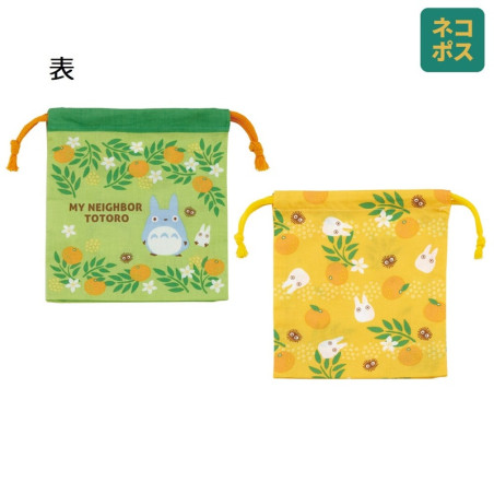 Bags - 2 pcs String pouch set Totoro - My Neighbor Totoro