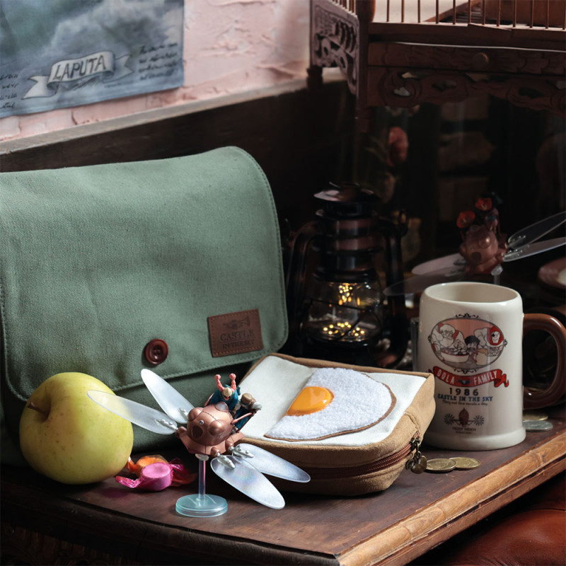 Accessories - Pouch Pazu & Sheeta's Sandwich - Castle in the Sky