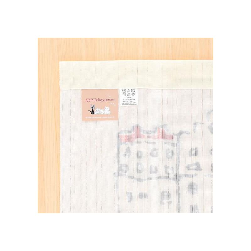 Curtains - Japanese Curtain Jiji and his kids - Kiki's Delivery Service