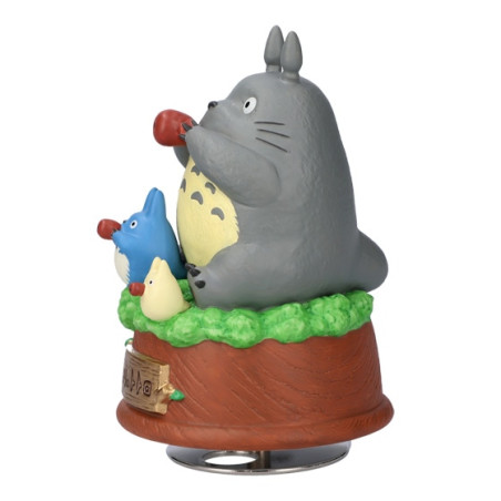 Boites à musiques - Grande Statue Musicale Totoro joue de l’ocarina - Mon Voisin Totoro