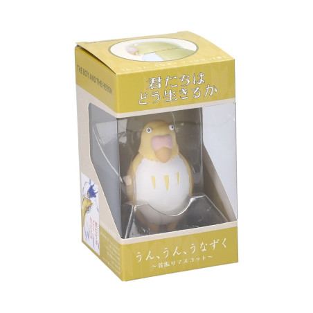 Jouets - Figurine Bobble head Perruche Jaune - Le Garçon et le Héron