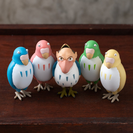 Toys - Bobble head Figurine Green Parakeet - The Boy and the Heron