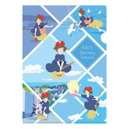 Storage - Clear File A4 Flying Kiki - Kiki's Delivery Service