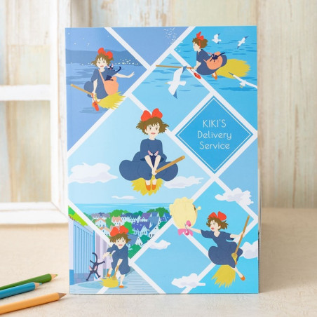 Notebooks and Notepads - Notebook B5 Flying Kiki - Kiki's Delivery Service
