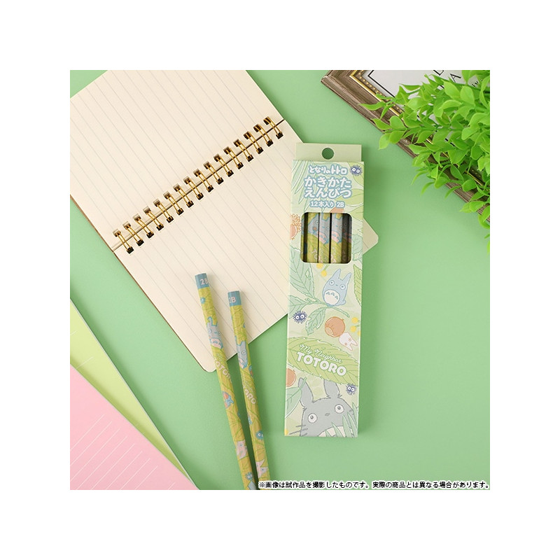 Set of 12 2B Pencils Forest Serie - My Neighbor Totoro