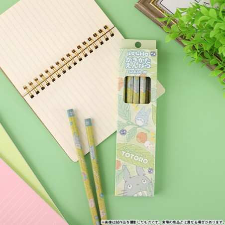 Writing - Set of 12 2B Pencils Forest Serie - My Neighbor Totoro