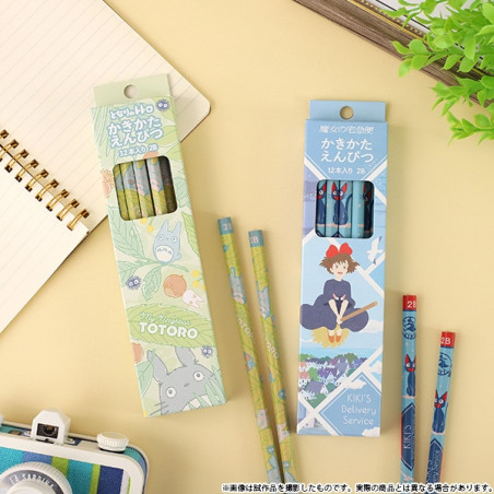 Writing - Set of 12 2B Pencils Forest Serie - My Neighbor Totoro