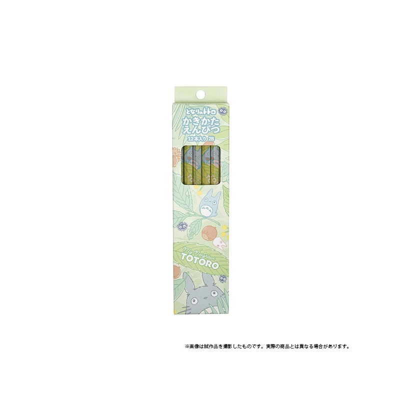 Escritura - Estuche de 12 lápices 2B Série Forêt - (Serie Bosque) Mi vecino Totoro