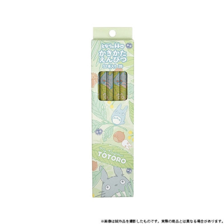 Writing - Set of 12 2B Pencils Forest Serie - My Neighbor Totoro