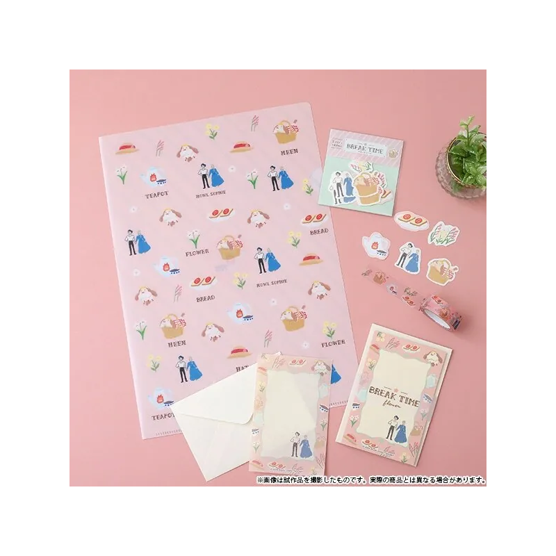 Accesorios de escritorio - Set de pegatinas Break Time Flowers - El castillo ambulante